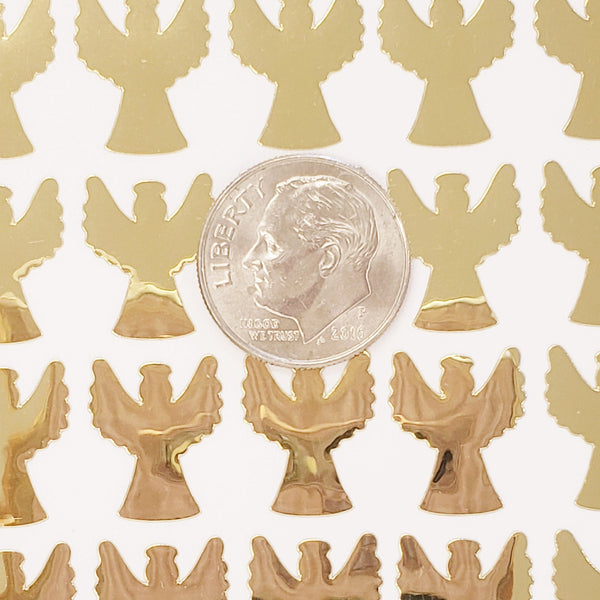 Gold Angel Stickers