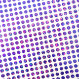 Extra Small Purple Dot Stickers, set of 750 micro sized purple glitter dots for daily journals, planners, trackers, calendars and crafts.