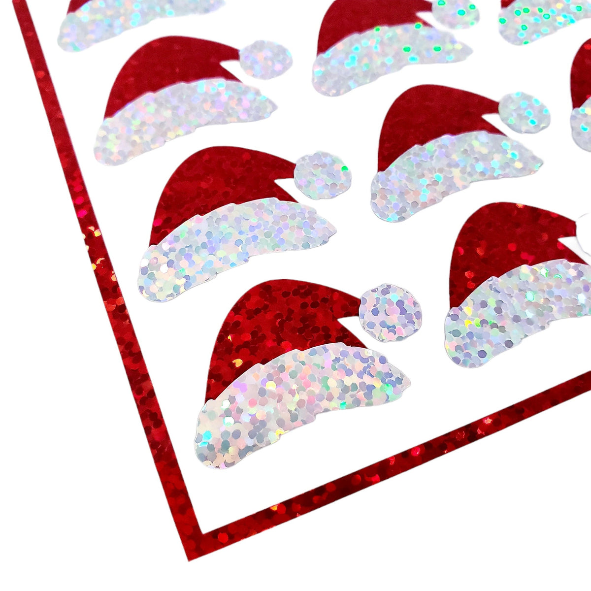 Santa Hat Stickers