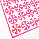 Pink Peppermint Stickers