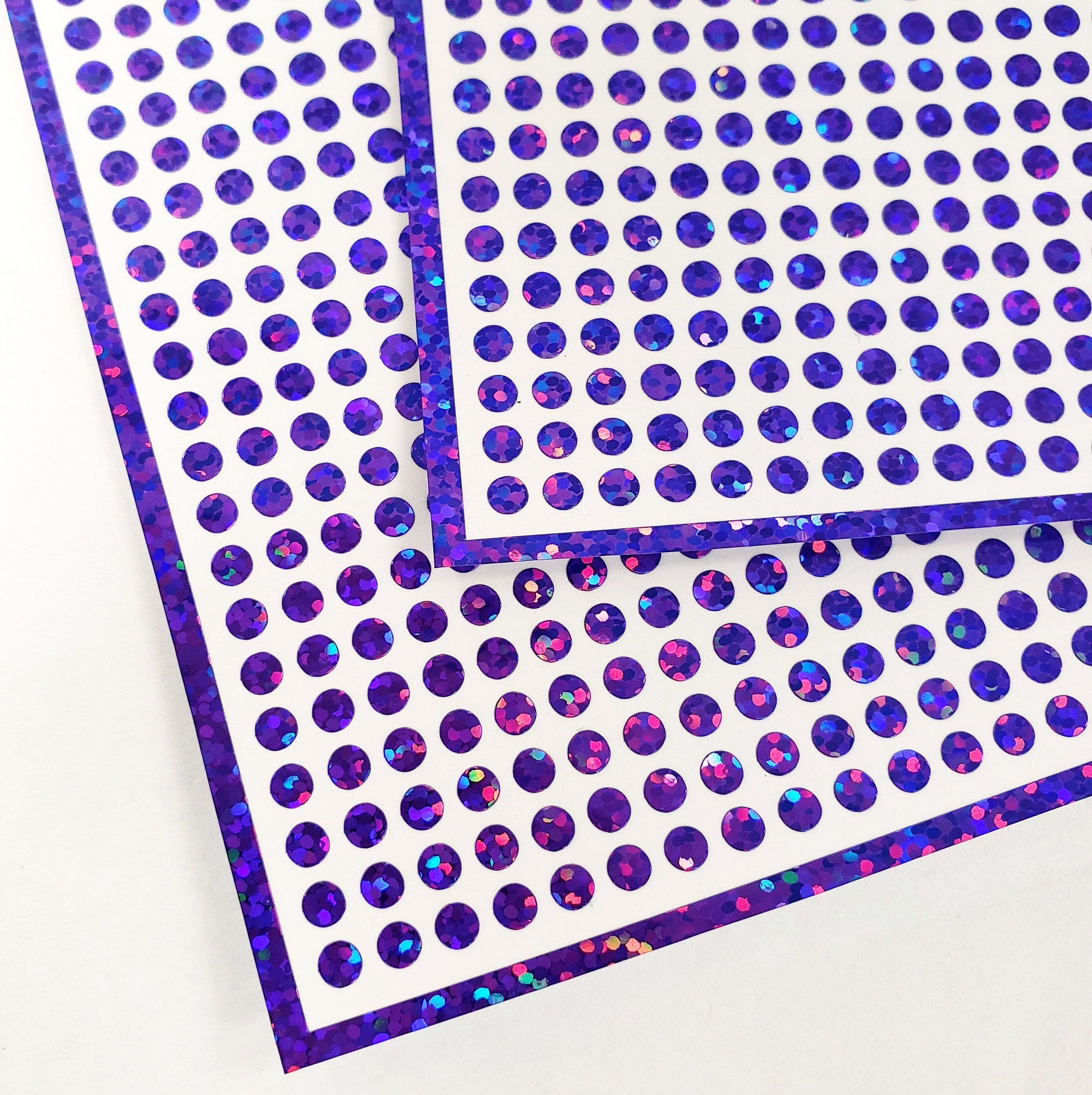 Purple Led Sticker Extra Small Purple Dot Stickers | Fairy Dust Decals – Fairy Dust Decals