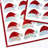 Santa Hat Stickers
