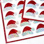 Santa Hat Stickers