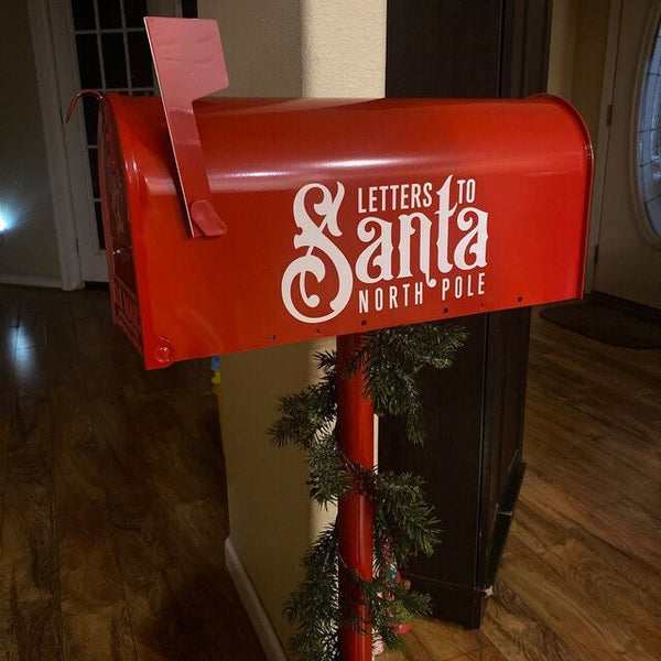 Letters to Santa Mailbox Decal