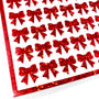 Red Bow Stickers