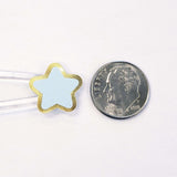 Pastel Rainbow Star Stickers, set of 70 small soft colored kawaii stars for cards, journals, envelopes, invitations, laptops and crafts.