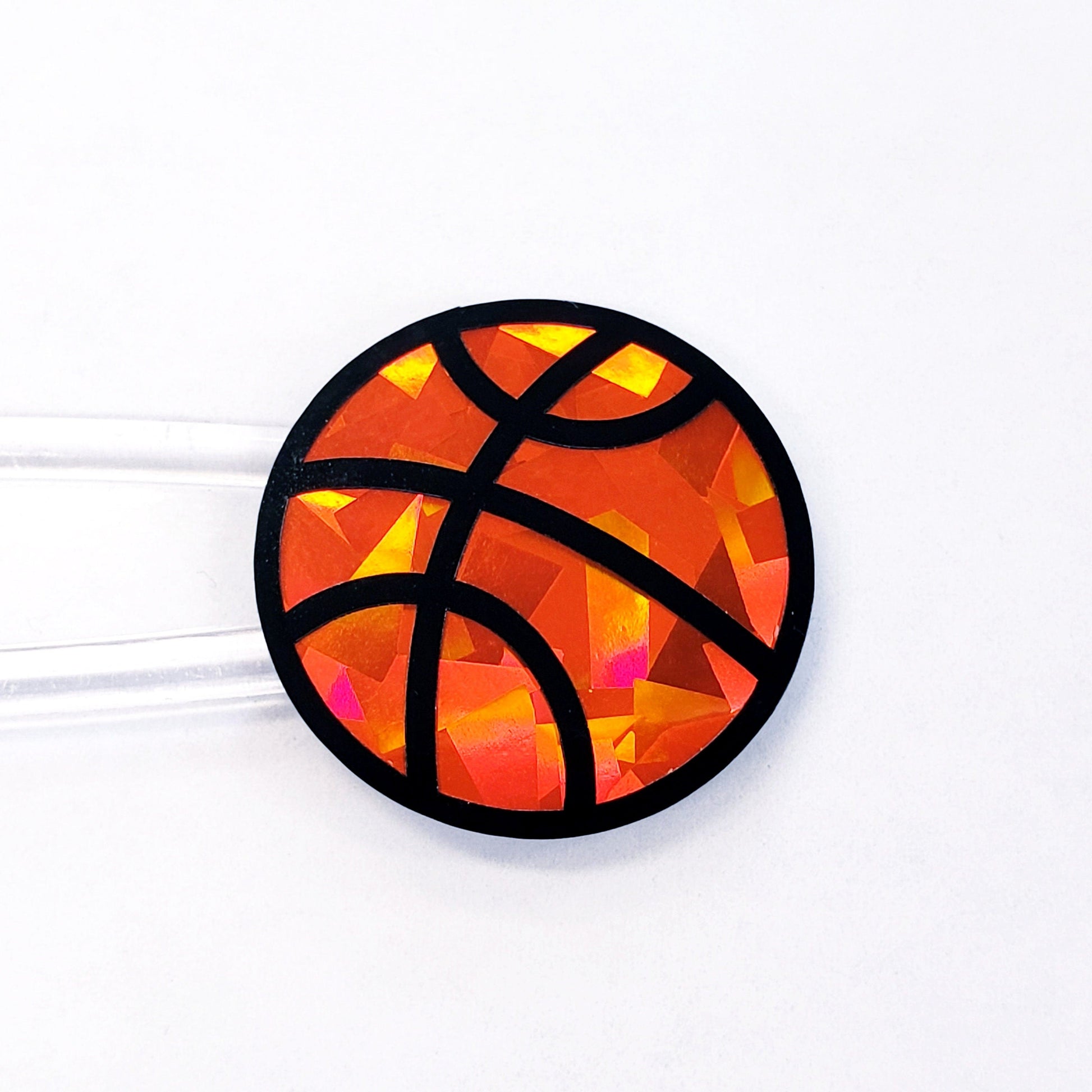 Basketball Stickers, set of 48 sports theme stickers, birthday party, sports banquet, scrapbook pages and gift for college basketball fans.