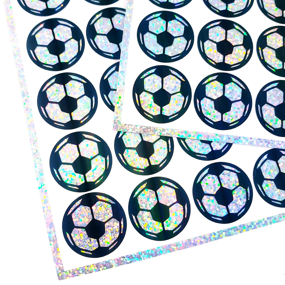 Soccer ball Stickers, set of 24 – Fairy Dust Decals