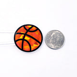 Basketball Stickers, set of 48 sports theme stickers, birthday party, sports banquet, scrapbook pages and gift for college basketball fans.