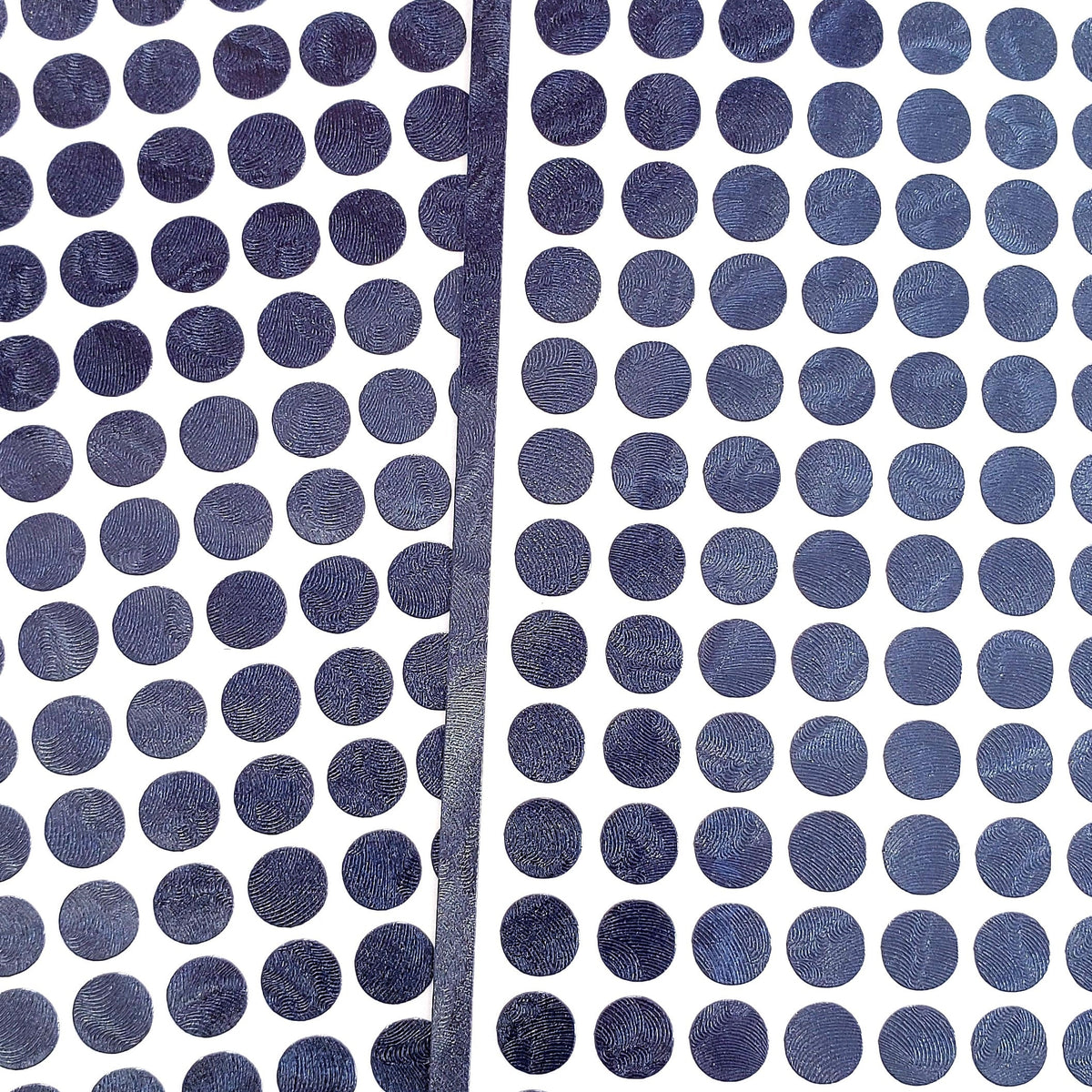 Small Metallic Dot Stickers, set of 368 gold, silver or copper dot vinyl decals for wedding meal choice, place cards and seating charts.