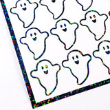 Happy Flying Ghost Stickers