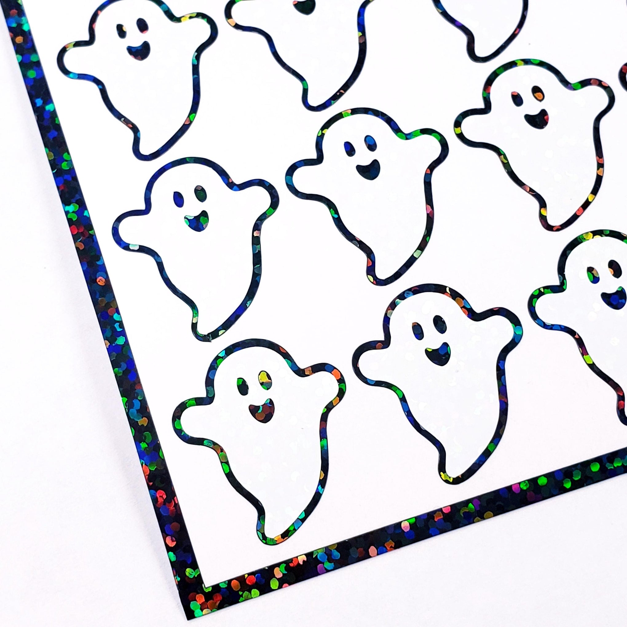 Flying Ghost Sticker Happy Flying Ghost Stickers – Fairy Dust Decals