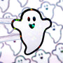 Happy Flying Ghost Stickers
