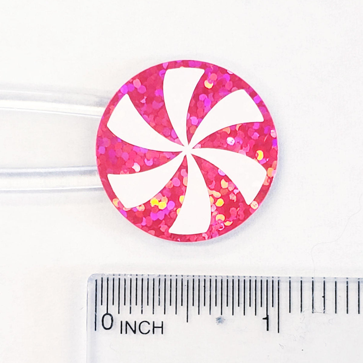 Pink Peppermint Stickers