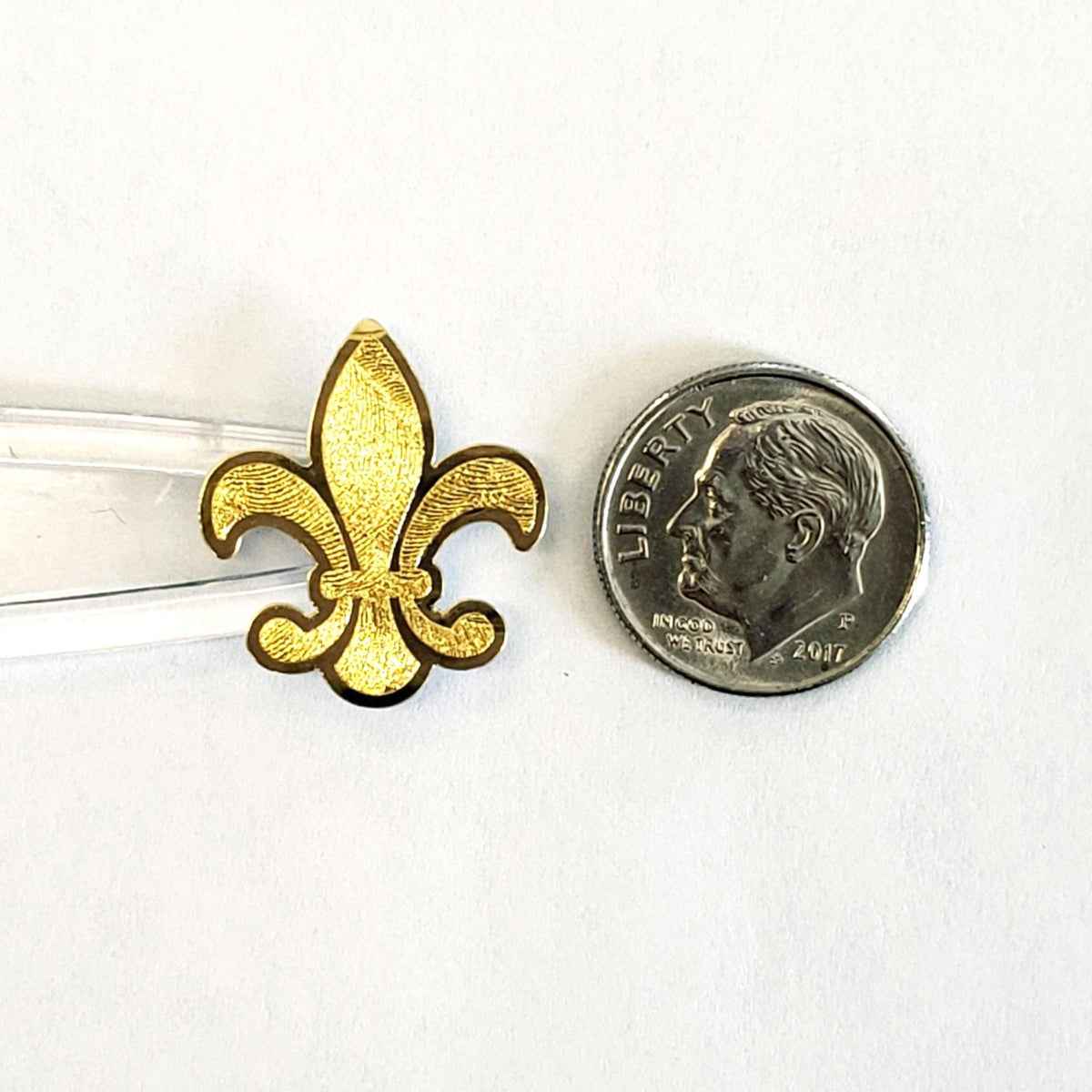 Gold Fleur de Lis Stickers
