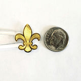 Gold Fleur de Lis Stickers