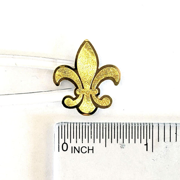 Gold Fleur de Lis Stickers