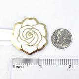 White Roses Sticker Sheet, set of 15 romantic flowers for spring wedding, envelopes, notebooks, journals, phone cases, laptops and crafts.