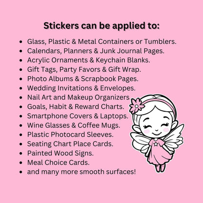 Tulip Stickers, set of 30 small sparkly spring flowers for scrapbook pages, Easter cards, envelopes and journal embellishments.