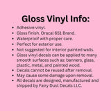 Custom Decal, Create Your Own, home organization label sticker, computer cut vinyl decal