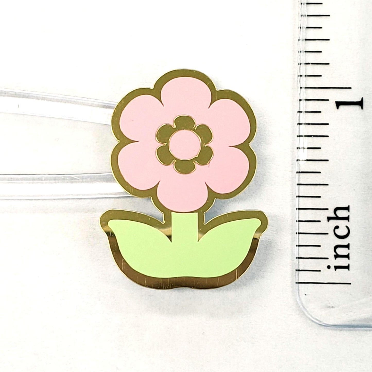 Pastel Orange Daisy Flower Stickers, set of 28 small spring bloom decals for scrapbook pages, cards, envelopes and journal embellishments.