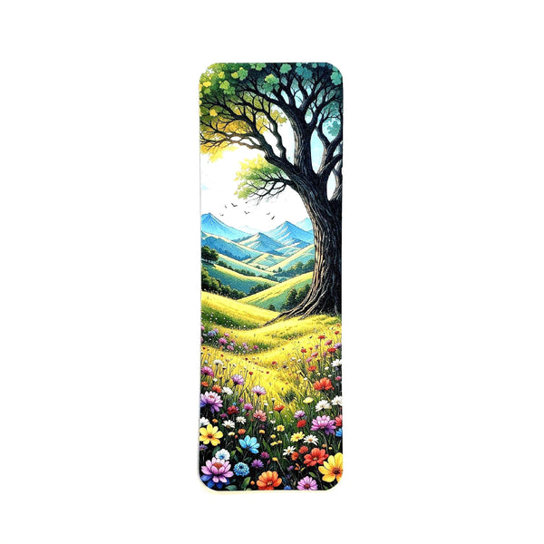 Meadow Flowers Bookmark with tassel