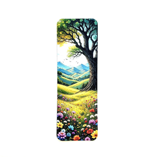 Meadow Flowers Bookmark with tassel