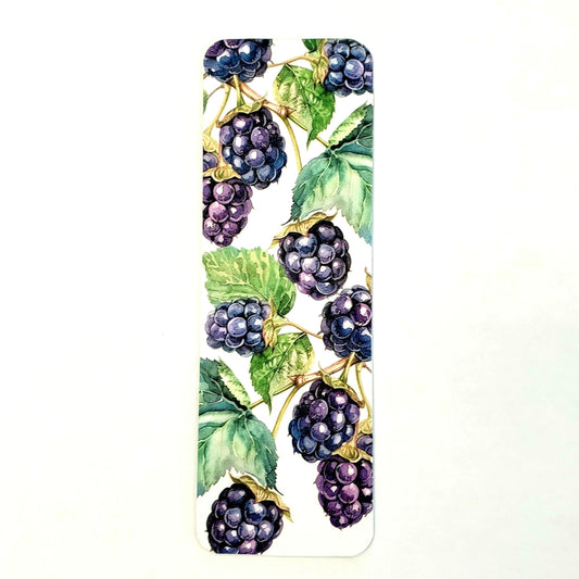 Blackberry Print Bookmark with tassel
