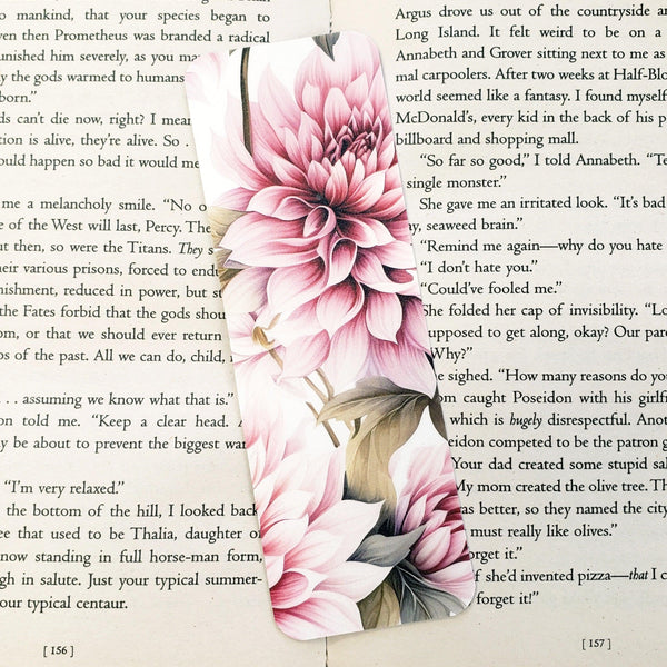 flower bookmark dahlia