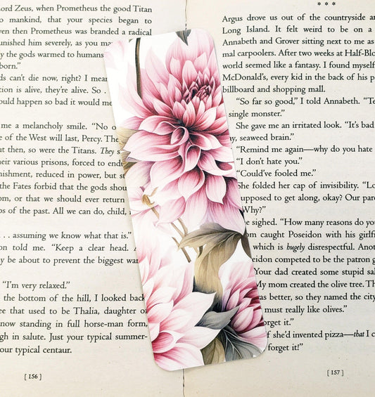 flower bookmark dahlia