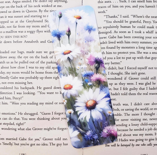 Wildflower Bookmark with tassel