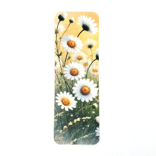 Daisy Bookmark with tassel
