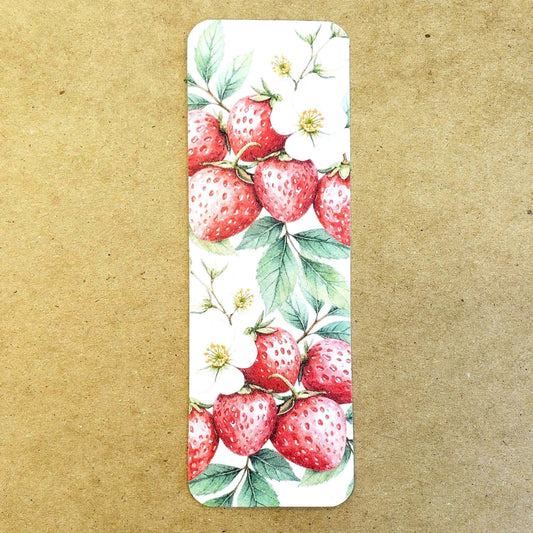 Strawberry Bookmark with tassel