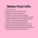 Mail Vinyl Decal, DIY label for mailbox