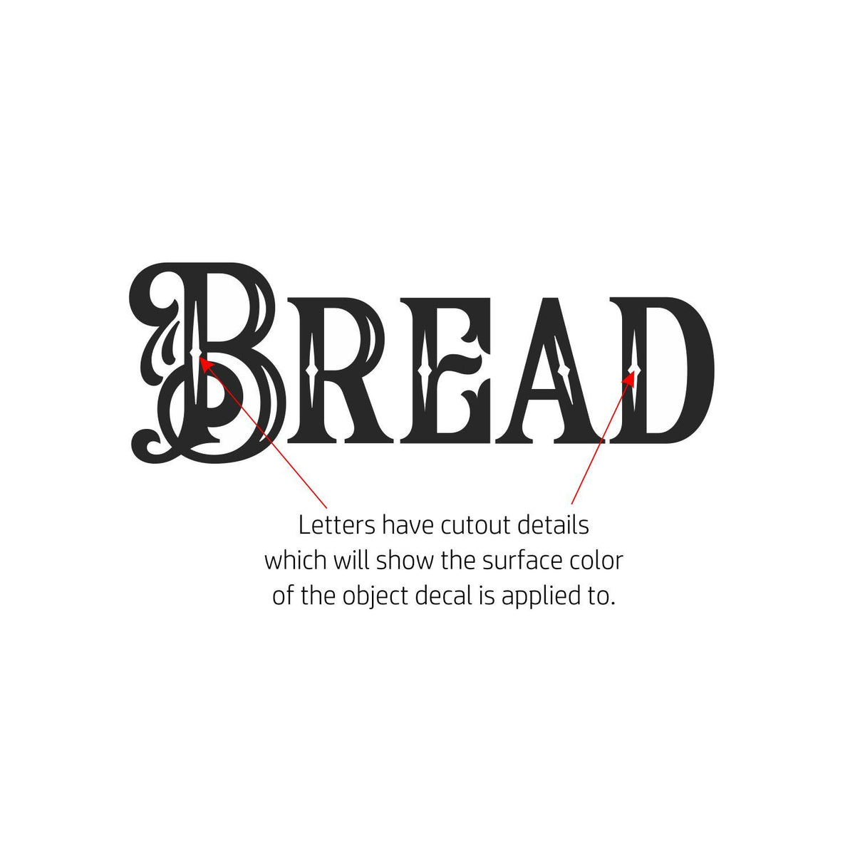 BREAD Decal