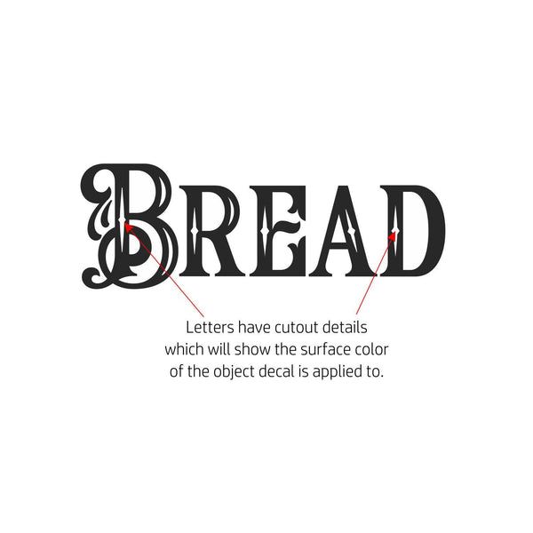 BREAD Decal