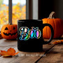 halloween boo sticker