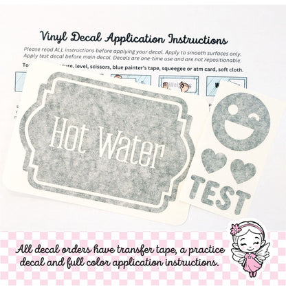Mail Vinyl Decal, DIY label for mailbox