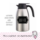 Pumpkin Spice Coffee Decal