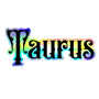 Taurus zodiac holographic sticker