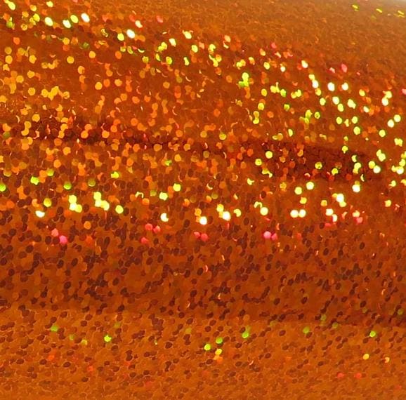 Orange Dot Stickers, 1/4 inch Sparkly Glitter Dots for Bullet Journaling, Scrapbooks and Crafts.