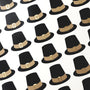 Pilgrim Hat Stickers