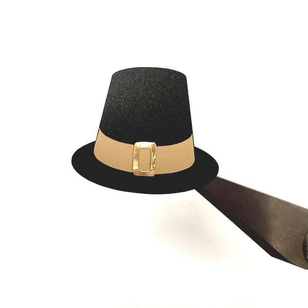 Pilgrim Hat Stickers