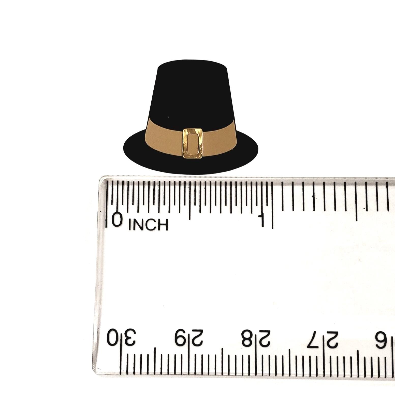 Pilgrim Hat Stickers