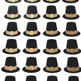 Pilgrim Hat Stickers