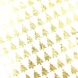 Gold Christmas Tree Stickers