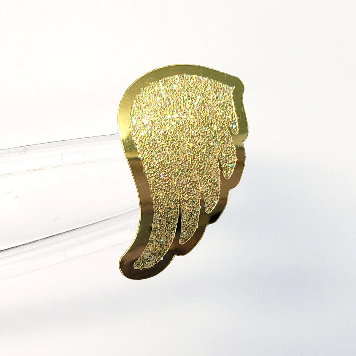 Angel Wing Stickers, set of 42, gold
