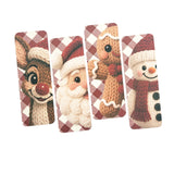 Santa Claus Bookmark – Stocking Stuffer Christmas Gift, Cozy Winter Reading, Cute Holiday Tassel Bookmark