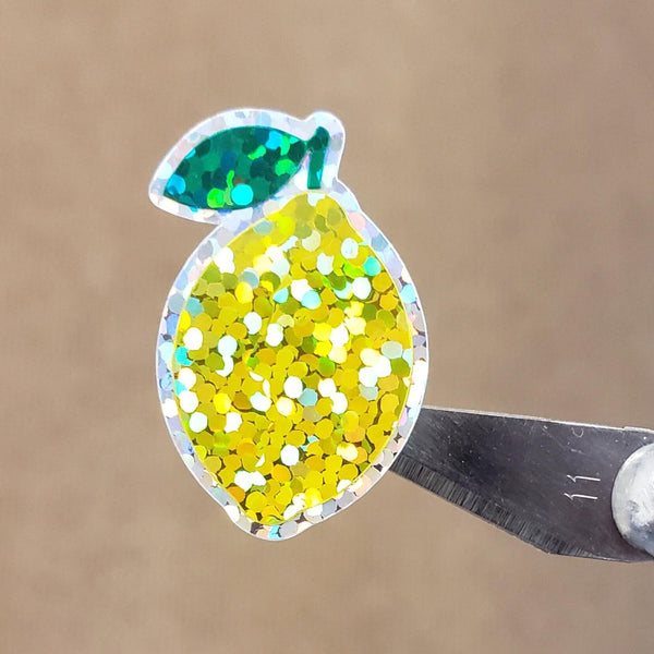 Sparkly Lemon Stickers