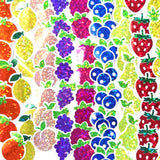 Apple Fruit Stickers, Waterproof Die Cut Glitter Vinyl Decals, Peel & Stick, choose amount